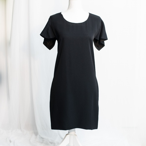 Chloe Dresses & Skirts - Chloe Silk Cutout Open Back Dress Black